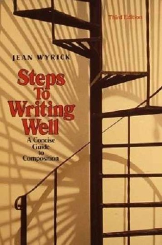 Steps writing well - to,