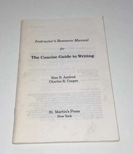 Concise guide writing - guide,