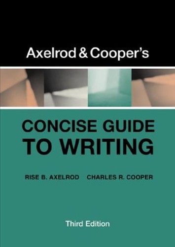 Axelrod and cooper concise - axelrod,